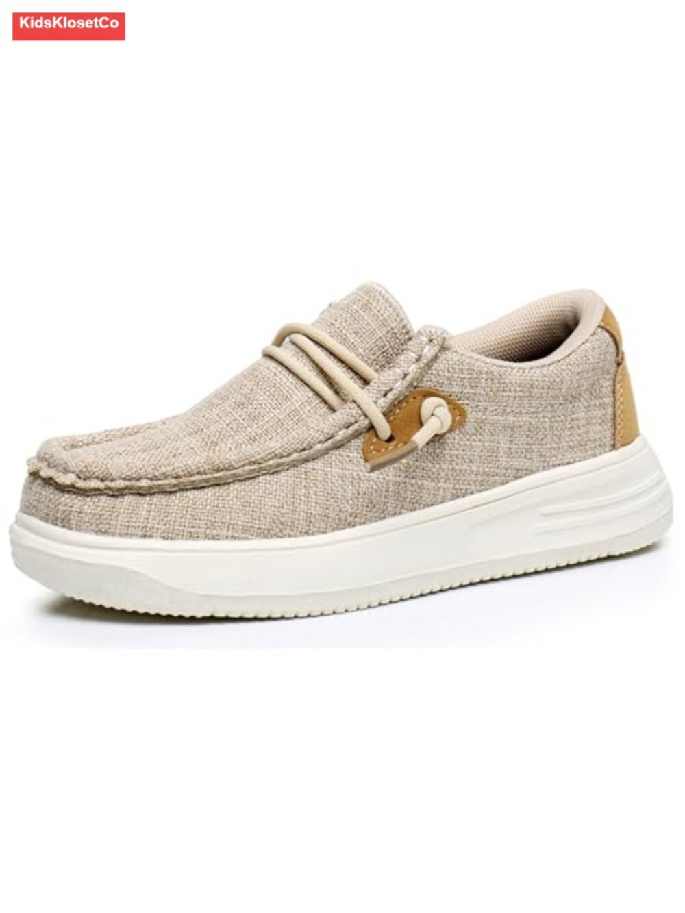 Boys Girls Slip-On Loafers Lightweight EVA Dress Shoes